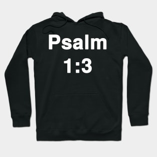 Psalm 1:3  Typography Hoodie